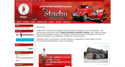 Desktop Screenshot of hasicskemuzeumstachy.cz